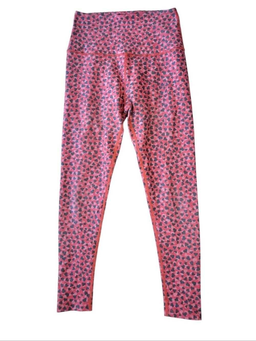 Beyond Yoga Galentine’s High Waisted Heart Print Leggings Medium